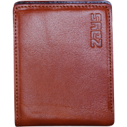Zays Handcrafted Premium Eco-Friendly Oil Pull Up Leather Bifold Short Wallet – Slim, Durable And Stylish Wallet for Unisex (Brown)