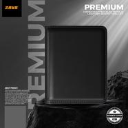 Zays Premium Leather Super Slim Card Holder Handcrafted Durable Stylish Compact | Credit And Debit Card Holder for Travel And Everyday Use - Black