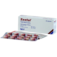 Zeefol TR 150 mg Plus 0. 5 - 15's Strip Capsule icon