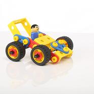 Zephyr Plastic Mechanix - Cars 1 Block Building Set For Kids - 02001