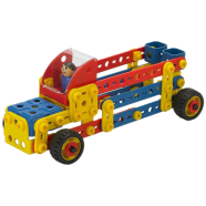 Zephyr Plastic Mechanix - Cars 3 Block Building Set For Kids - 02008