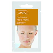 Ziaja Anti Stress Face Mask With Yellow Clay / Sachet / Display 7 ML