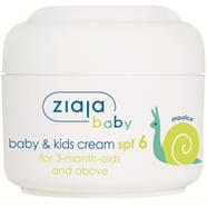 Ziaja Baby Cream SPF6 For 3 Months And Older 50ml