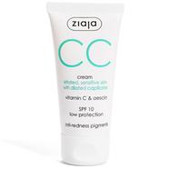 Ziaja CC Cream Irritated Sensitive Skin With Dilated Capillaries 50ml