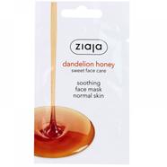 Ziaja Dandelion Honey Face Mask / Sachet 7 ML