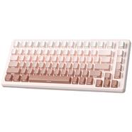 Zifriend Mechanical Keyboard Hot Swappable Gradient Pink Outemu Red - K82