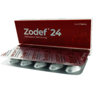 Zodef 24 mg Tablet – 10's Strip icon