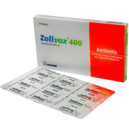 Zolivox 400 mg Tablet 10'S Strip