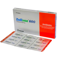 Zolivox 600mg Tablet 10's Strip