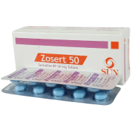 Zosert 50mg Tablet 10's Strip