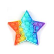  1 PC Push Pop Bubble Fidget Toy (pop_it_small_star) - Star Shape 