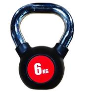  6 Kg Kettlebell 1 Pair Total 12 Kg- Rubber Coated