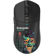  A4tech R72 Ultra Duo Alpha 20k Sensor 20000 Cpi Wavelink Full Speed Dual Mode Wireless Plus Usb Type C Light Weight 70g Gaming Mouse Including Dock Renegade Midnight