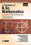  A Textbook of B.Sc. Mathematics (Differential Equations)