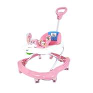 Baby Walker and Baby Rocking Chair with Adjustable Height (walker_wfr_987928_p) - Pink