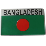 Bangladesh Flag Motorcycle Sticker Self Adhesive 80mm X 50mm (Imported) (Bogo - Buy 1 Get 1) icon