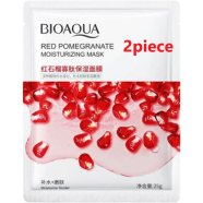  Bioaqua Red Pomegranate Moisturizing Mask 25 gm 2 Pcs