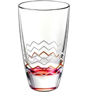  Borgonovo Alpi Short Tumbler Red 270 ml - 092604543RS