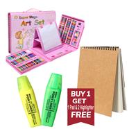  Buy 1 Super Mega Art Set 208Pc Get Handmade Drawing Pad and Highlighter Free - Buy 1 Get 3 Free