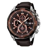 CASIO Premium Black Metal Edifice Watch For Men - EFR-539L-5A