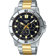  CASIO Two Tone Multifunction watch for Men - MTP-VD300SG-1EUDF