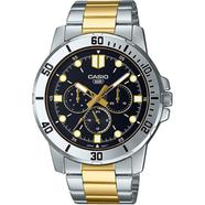  CASIO Two Tone Multifunction watch for Men - MTP-VD300SG-1EUDF