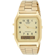  CASIO Vintage Golden Unisex Watch - AQ-230GA-9BMQ 