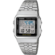  CASIO Vintage World Time Digital Dial Gent's Watch - A500WA-1DF
