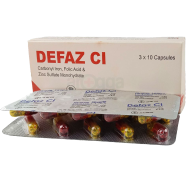 Defaz CI50 mg Plus 0.50 mg Plus 61.80 mg 10's Strip Capsule icon