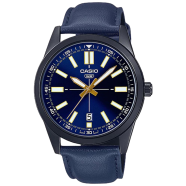  Casio Analog Dial Watch For Men - MTP-VD02BL-2EUDF 