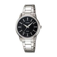  Casio Black Dial Stainless Steel watch for Ladies - LTP-1303D-1AVDF