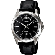 Casio Leather Strap Analog Watch For Men - MTP-1370L-1AVDF 