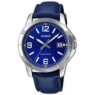  Casio Limited Edition Leather Watch For Men - MTP-V004L-2BUDF 