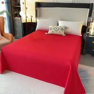  Comfort Solid Colors Double Size Luxury Soft 3 Pcs Bed Sheets Set image
