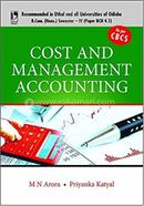  Cost and Management Accounting 