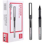 Deli XFER Roller Ball Pen Black Ink (0.5mm) (12Pcs) - S657