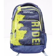  Espiral Super Ride Along Light weight Traveling Backpack School Bag collage bag green