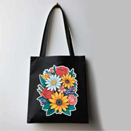  Fashionable Tote Bag For Girls With Zipper - F-268