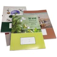  Floral Binding Khata (Margin) - 120 Pages(Any Design)