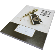  Floral Khata (White) - 300 Pages (Any Design) icon