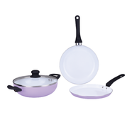  Gazi FE 2204-4C Non-Stick Cookware Set 