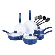  Gazi PRB-14C Blue Non-Stick Cookware Set 