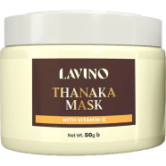  Lavino Thanaka Mask With Vitamin – E 50 gm - 8944000575354