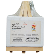  Mini Display Easel With Canvas 3/4 Inch
