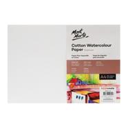  Mont Marte Premium Cotton Watercolour Paper- A4 300gsm- 5 Sheet