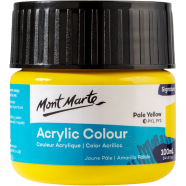  Monte Marte Acrylic Colour Paint 100ml (Pale Yellow) - MSCH1003 