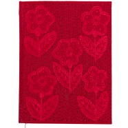  Nakshi Notebook Pach Ful Red Regular