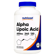  Nutricost Alpha Lipoic Acid 600mg Per Serving - 240 Capsules -523097620
