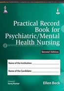  Practical Record Book for Psychiatric Mental Health Nursing