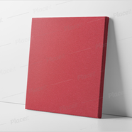  Red Color Square Canvas Board (10